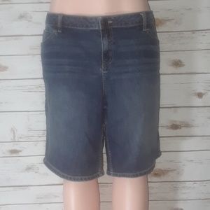 Vera Wang Jean Shorts